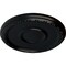 Ekena Millwork Medea Ceiling Medallion (Fits Canopies up to 5 1/2"), Hand-Painted Jet Black, 16 1/2"OD x 1 1/2"P CM16MDBLF - alternate 2
